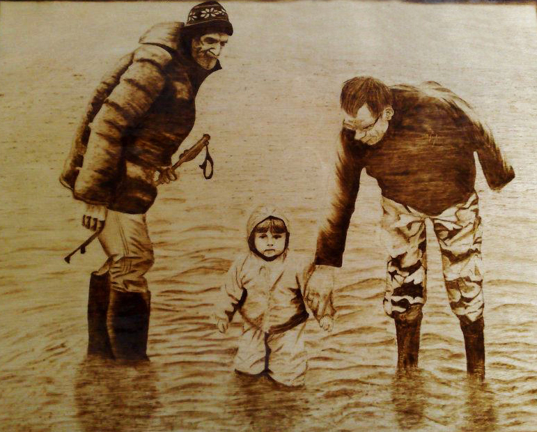 Foto ca. 30 x 20cm - 100,-€